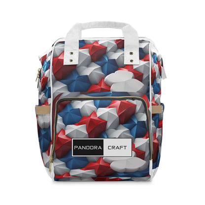 "Patterned Trek Pack" - Laptop Backpack Rucksack Bag for Men Women, Water Resistant