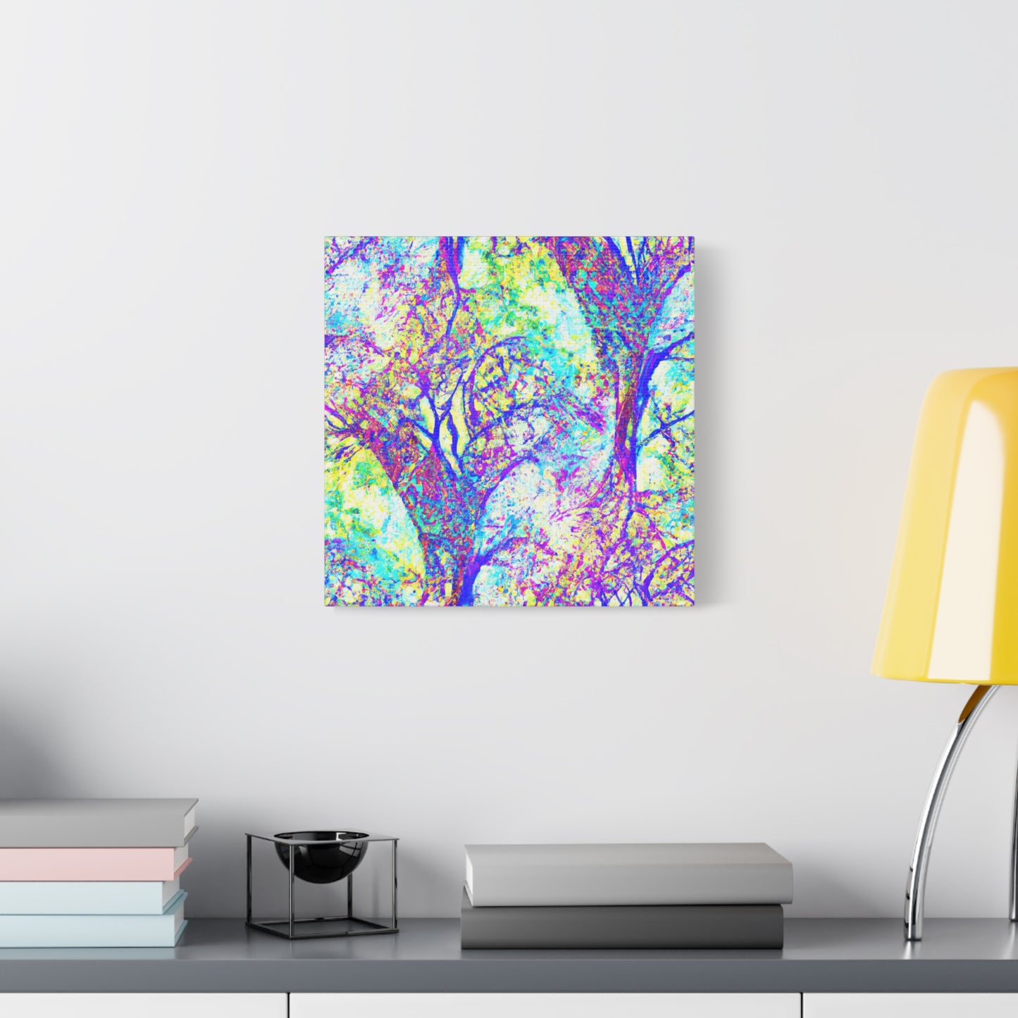 Enchanted Winter Forest. - Canvas