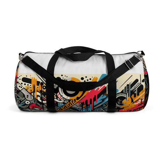 "Graffiti Duffel Art" - Duffel Bag