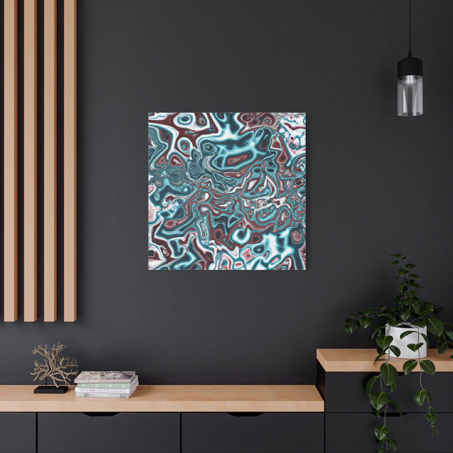 Wild Ocean Weave - Canvas