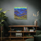 "Majestic Mountains: Abstract Canvas Collection" - Canvas