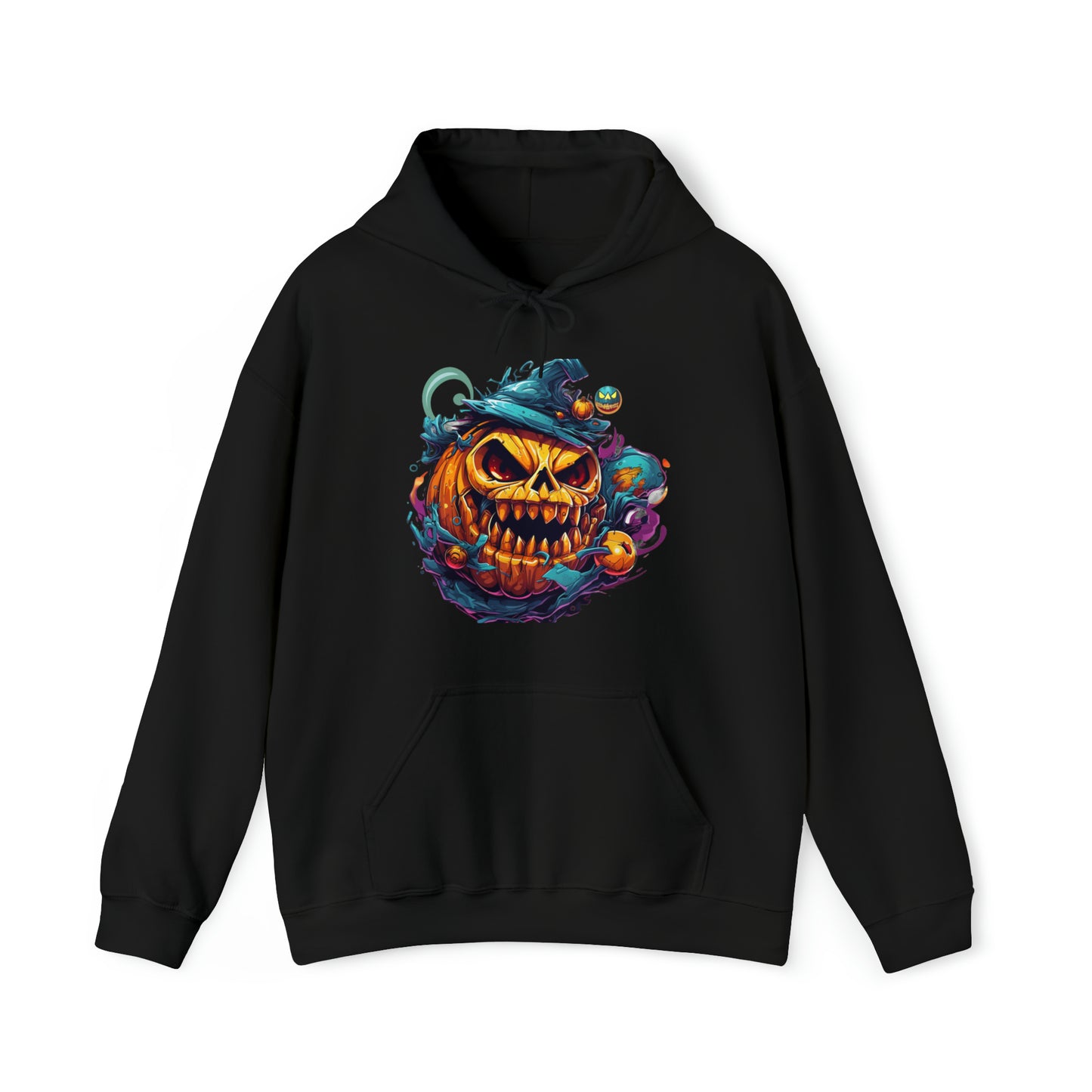 "Spooky Chic Hoodie" - Pullover Hooded Sweatshirts Long Sleeve