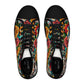 "Day of the Dead High Tops: A Vibrant and Celebratory Sneaker with Daring Skull Designs"- High Top Trainers Fashion Sneakers