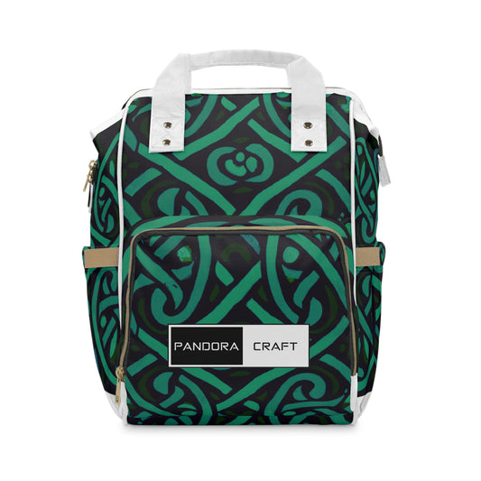 "Celtic Forest Pack" - Laptop Backpack Rucksack Bag for Men Women, Water Resistant