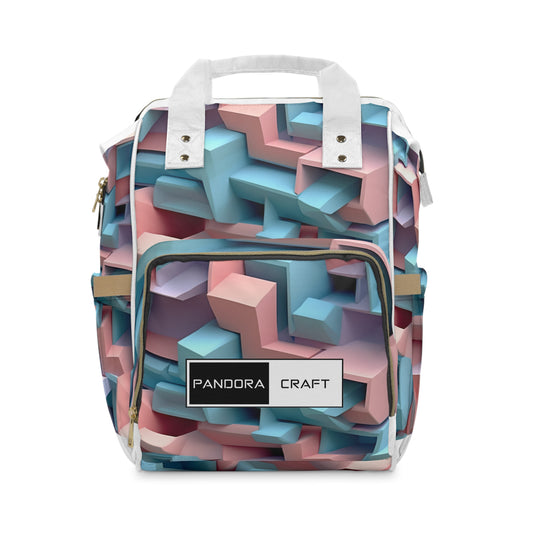 Modern Floral Bag - Backpack