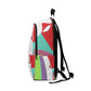 "Geometric Chic Pack" - Laptop Backpack Rucksack Bag for Men Women, Water Resistant