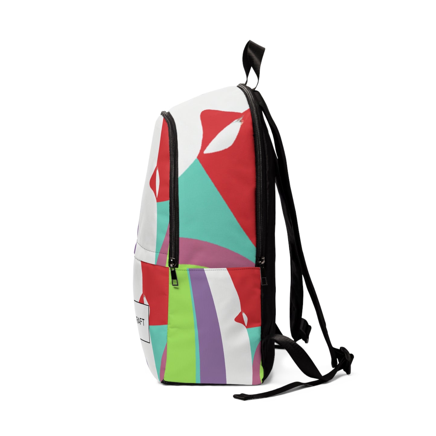 "Geometric Chic Pack" - Laptop Backpack Rucksack Bag for Men Women, Water Resistant