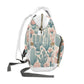 "Cactus Chic Backpack" - Laptop Backpack Rucksack Bag for Men Women, Water Resistant