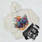 "Urban Art Hoodie" - Hoodies Zip Up Long Sleeve Fleece Sweatshirts Hoodies