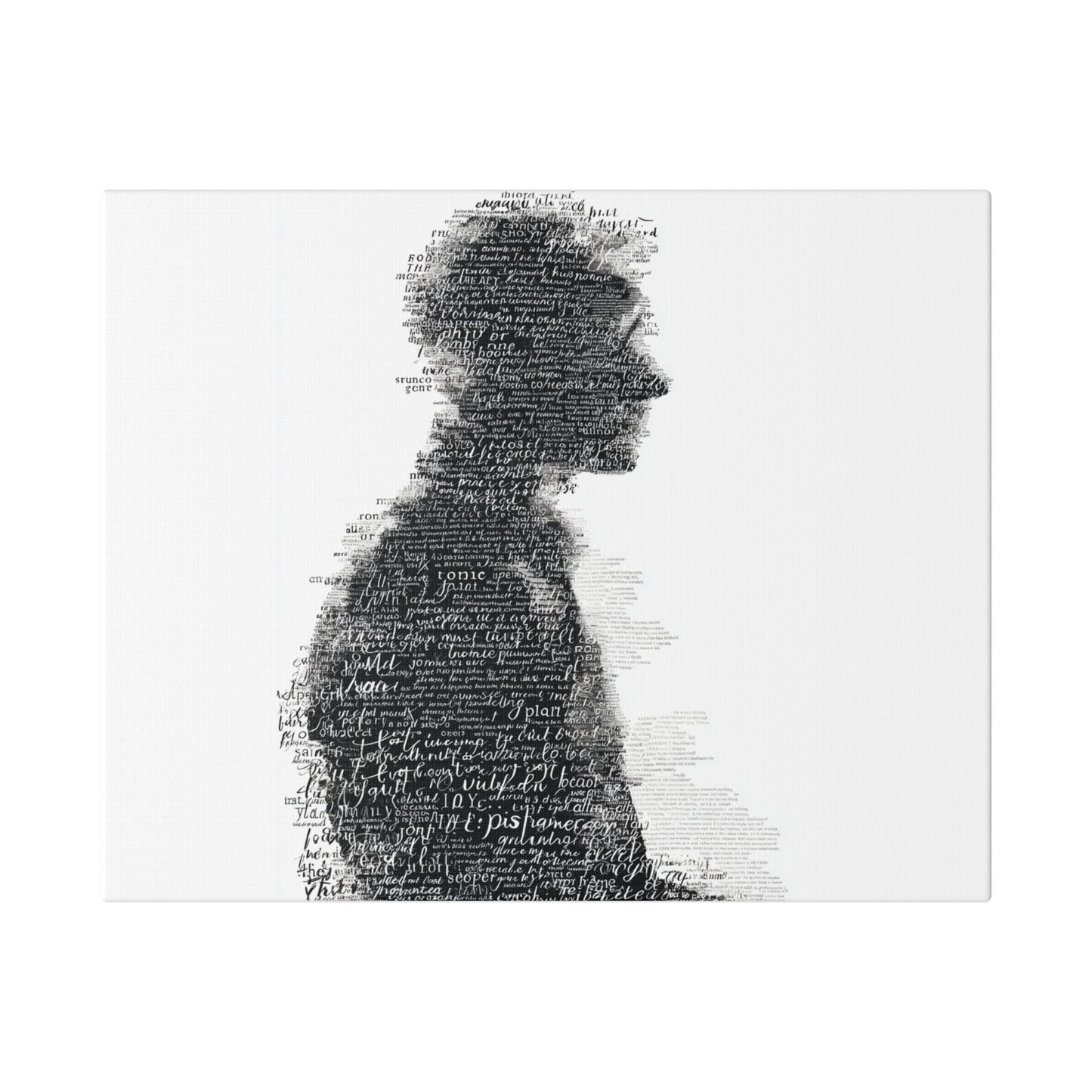 Artistic Quote Canvas Wall Art, Inspirational Home Decor, Motivational Gift, Modern Wall Art, Typography Print, Unique Artwork