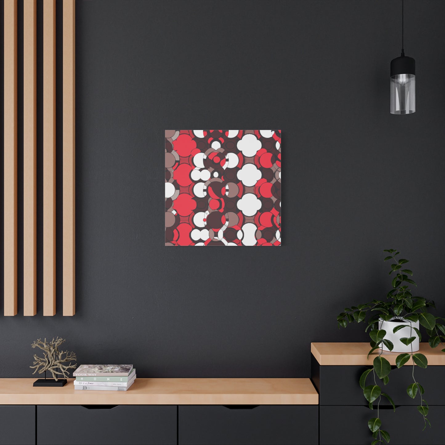 "Zen Bloom Vibe" - Canvas