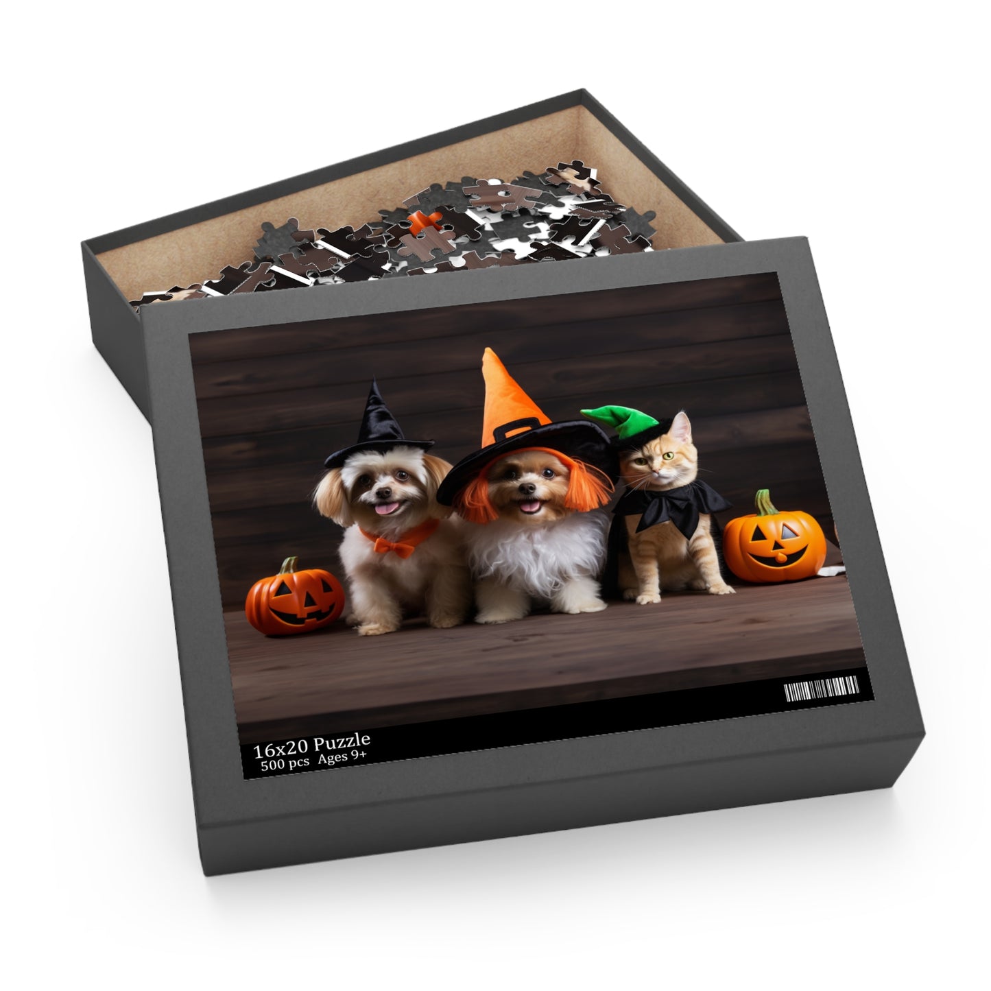 Spooky Puzzle Fun - Jigsaw Puzzle Family Game