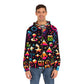 "Pixel Arcade Coat" - Hoodies 3d Print Jupers with Pockets Long Sleeve