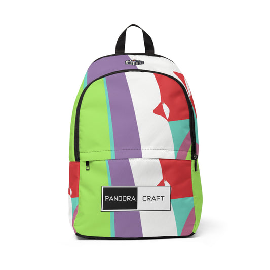 "Geometric Chic Pack" - Laptop Backpack Rucksack Bag for Men Women, Water Resistant