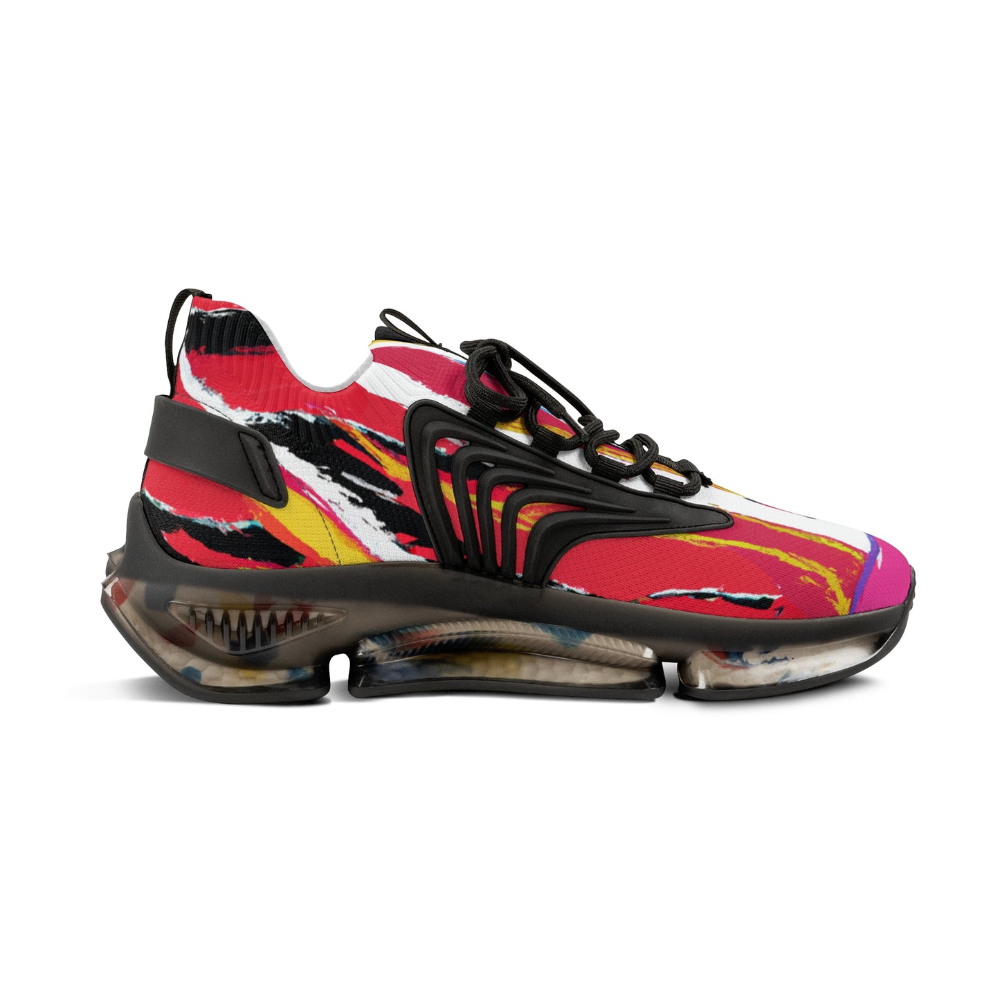 "Abstract Artistry: The Ultimate Brushstroke Sneaker for Stylish Athletes" - Shoes Athletic Tennis Sneakers Sports Walking Shoes