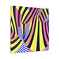 "Trippy Op Art" - Framed Canvas Print Colourful Wall Art