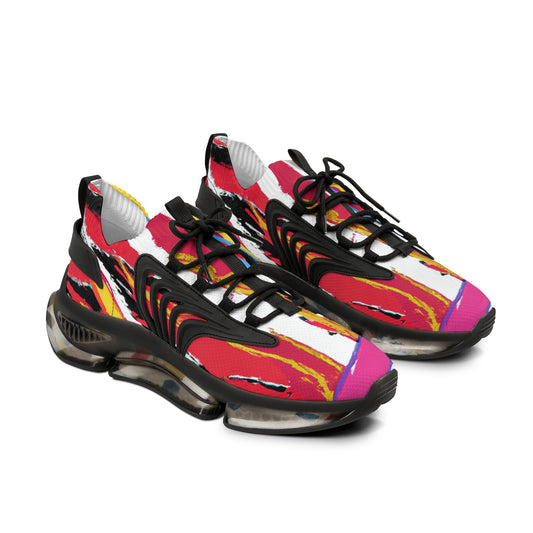 "Abstract Artistry: The Ultimate Brushstroke Sneaker for Stylish Athletes" - Shoes Athletic Tennis Sneakers Sports Walking Shoes