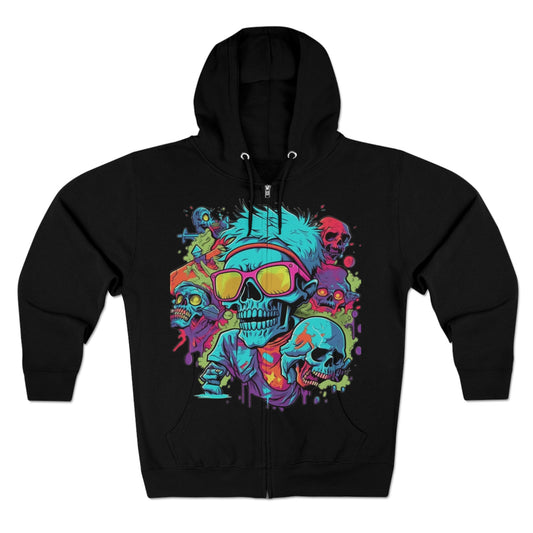 UrbanGraff Hoodie - Hoodies Zip Up Long Sleeve Fleece Sweatshirts Hoodies