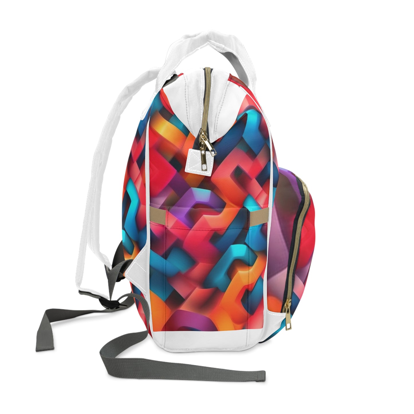 "Patterned Pack" - Laptop Backpack Rucksack Bag for Men Women, Water Resistant