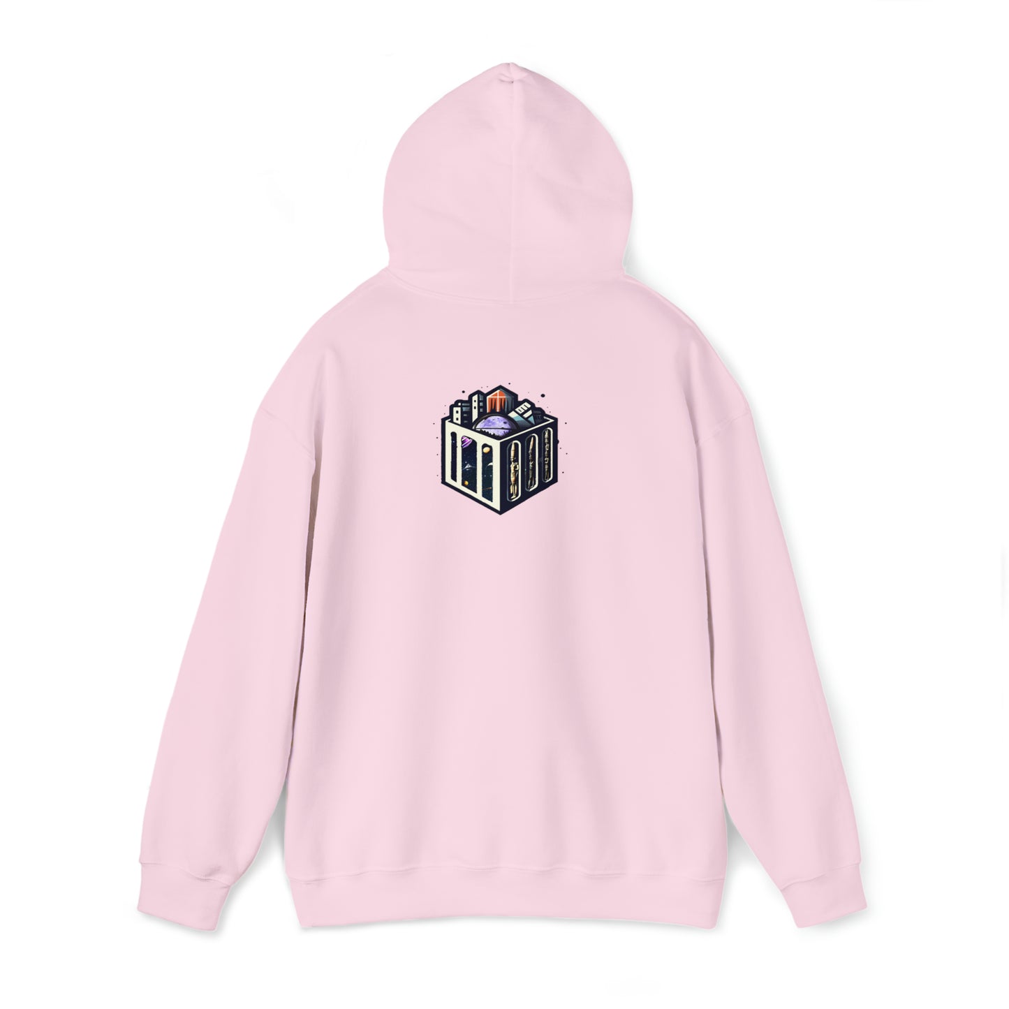 "Graffiti Chic Hoodie" - Pullover Hooded Sweatshirts Long Sleeve