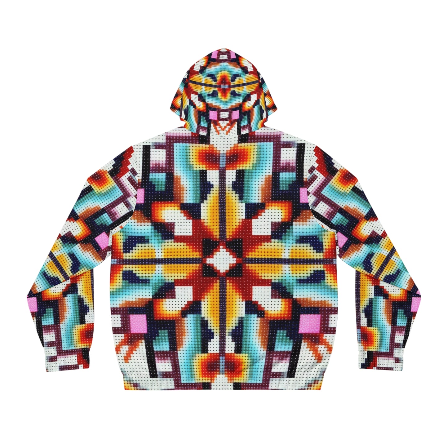 "Pattern Pop Cozy Hoodie"