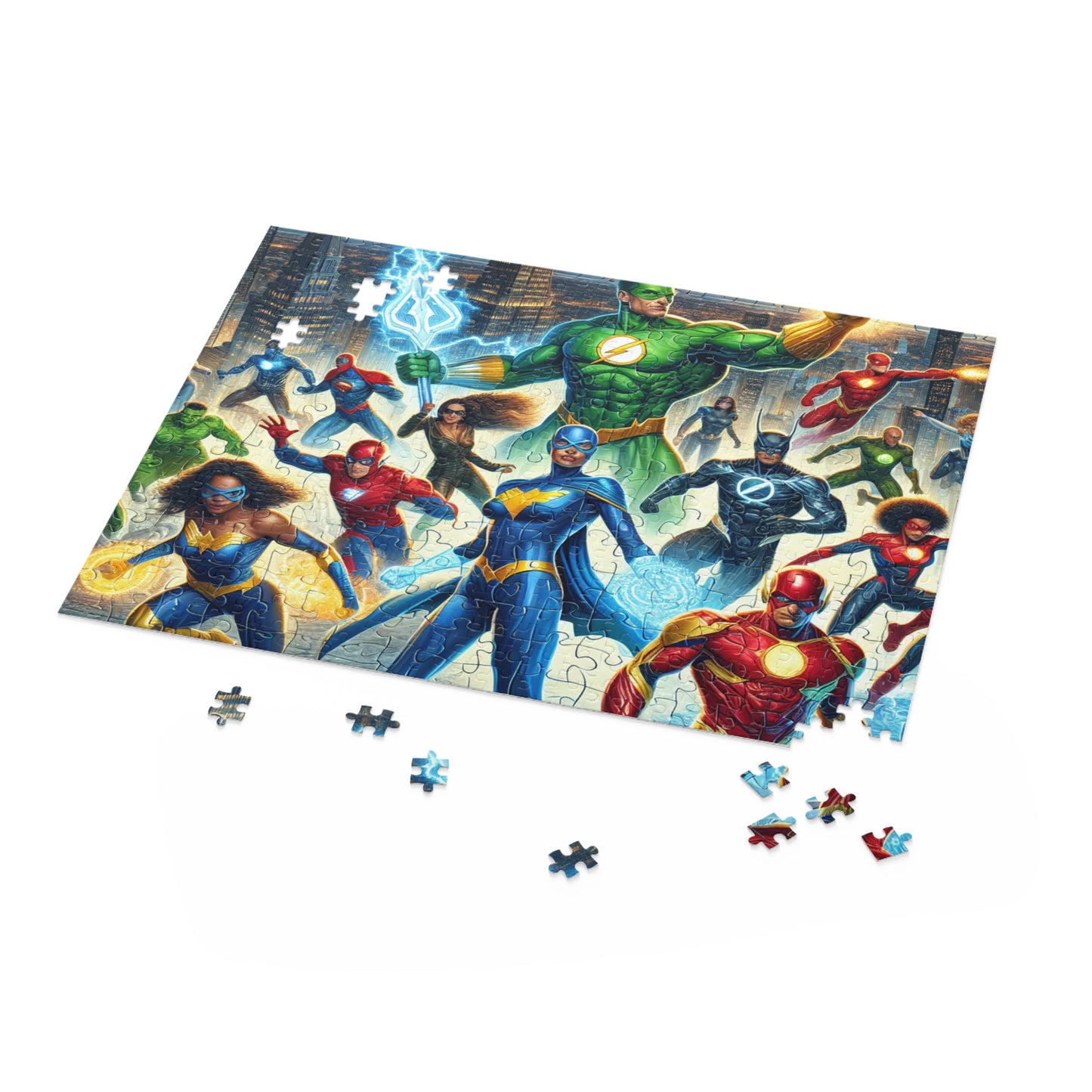 "Heroic Puzzle" - Jigsaw Puzzle Family Game