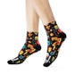 "Emoji Madness: Playful Crew Socks with Adorable Patterns!" - Men and Women Crew Socks Combed Athletic Sports Casual Classic