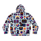 Arcade Pixel Print - Hoodies 3d Print Jupers with Pockets Long Sleeve