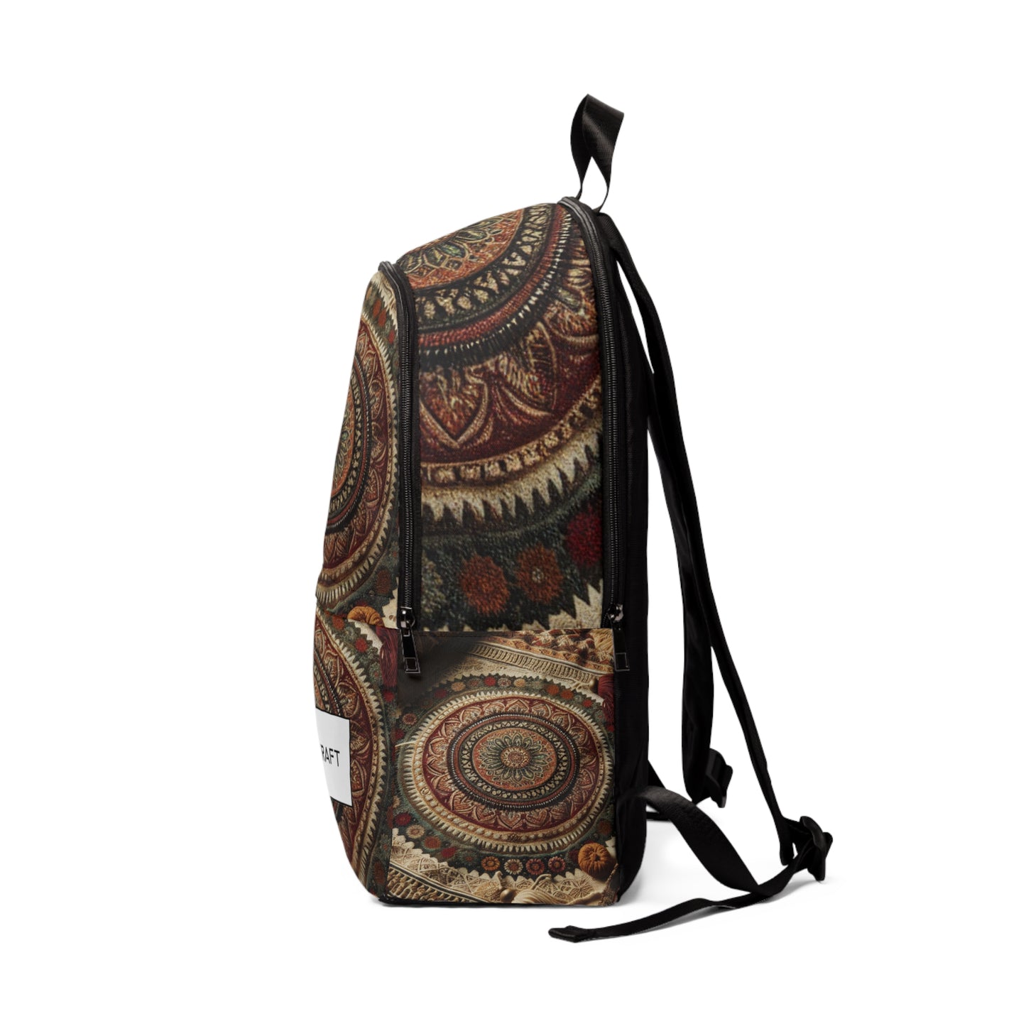 Mandala Tassel Pack - Laptop Backpack Rucksack Bag for Men Women, Water Resistant