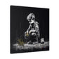 AI Banksy Fusion - Canvas