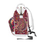 "Paisley Chic Backpack" - Laptop Backpack Rucksack Bag for Men Women, Water Resistant