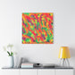 "Vibrant Office Art" - Framed Canvas Print Colourful Wall Art