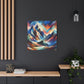 "Mystic Summit" - Framed Canvas Print Colourful Wall Art