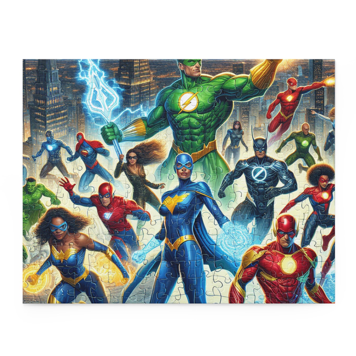 "Heroic Puzzle" - Jigsaw Puzzle Family Game