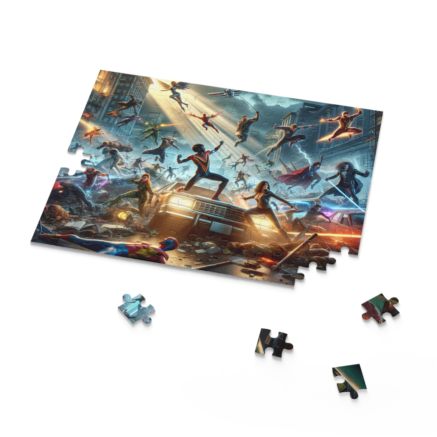 "Heroic Puzzles" - Jigsaw Puzzle Family Game