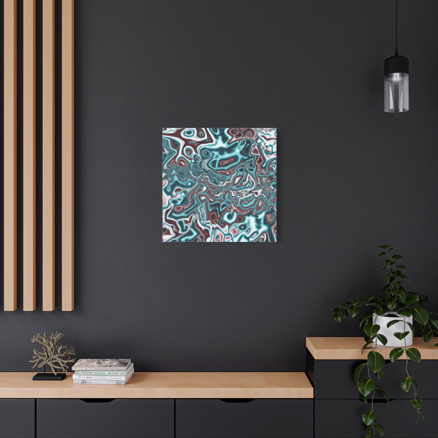 Wild Ocean Weave - Canvas