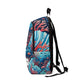 "Coral Tides Backpack" - Laptop Backpack Rucksack Bag for Men Women, Water Resistant