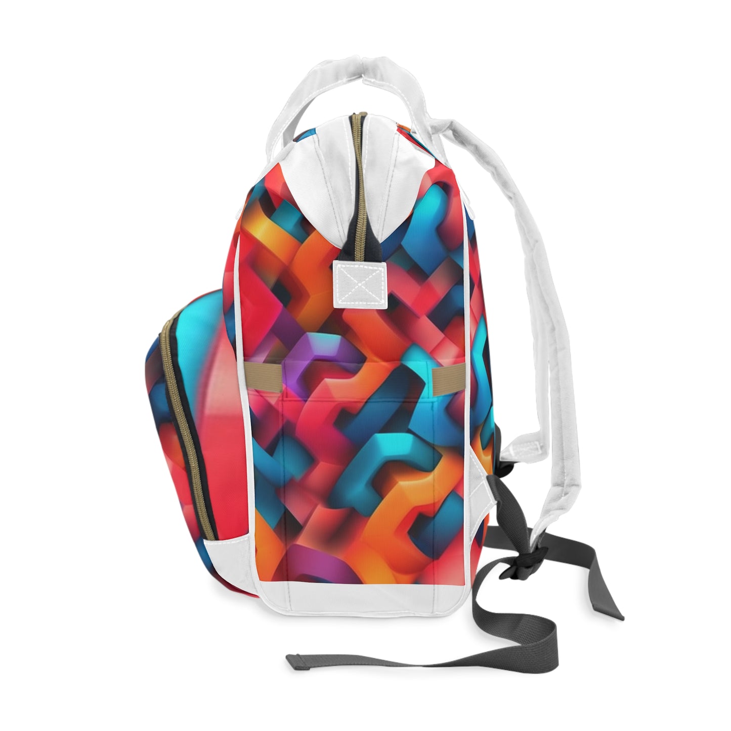 "Patterned Pack" - Laptop Backpack Rucksack Bag for Men Women, Water Resistant