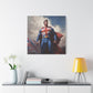 "Heroic Wall Art" - Framed Canvas Print Colourful Wall Art