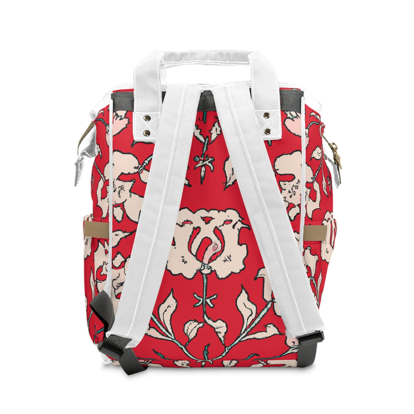 "Floral Renaissance Pack" - Laptop Backpack Rucksack Bag for Men Women, Water Resistant