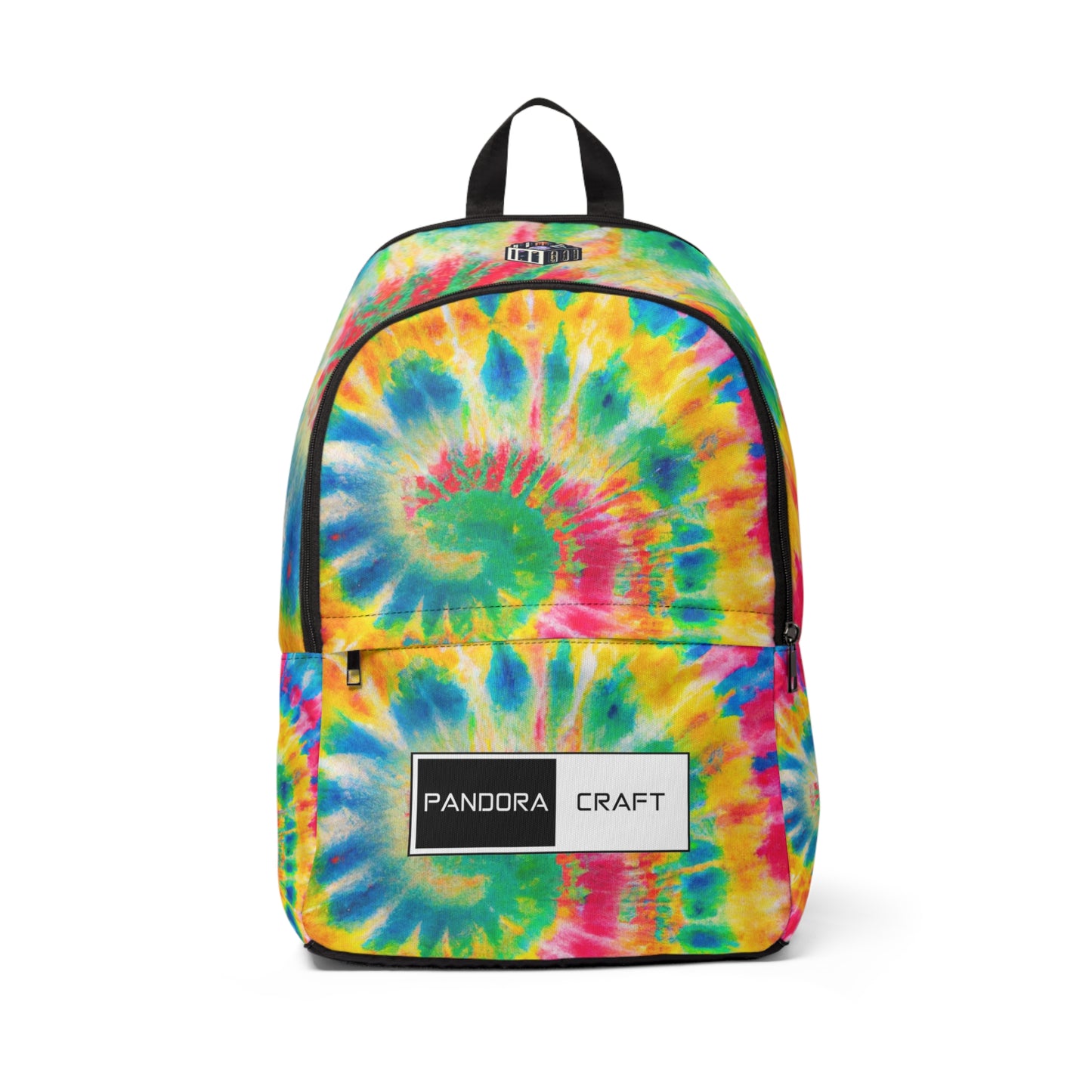 "Rainbow Swirl Pack" - Laptop Backpack Rucksack Bag for Men Women, Water Resistant