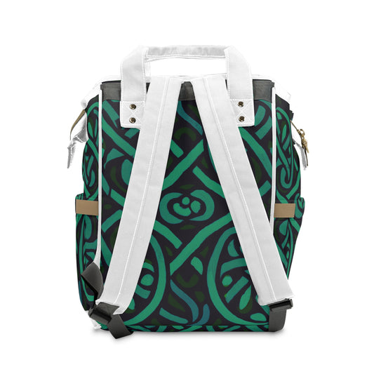 "Celtic Forest Pack" - Laptop Backpack Rucksack Bag for Men Women, Water Resistant