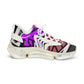 "Urban Ink: The Graffiti-Chic Sneaker for Street Style Athletes" - Shoes Athletic Tennis Sneakers Sports Walking Shoes