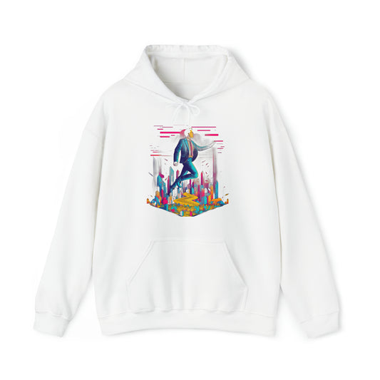 "Urban Vibe Hoodie" - Pullover Hooded Sweatshirts Long Sleeve