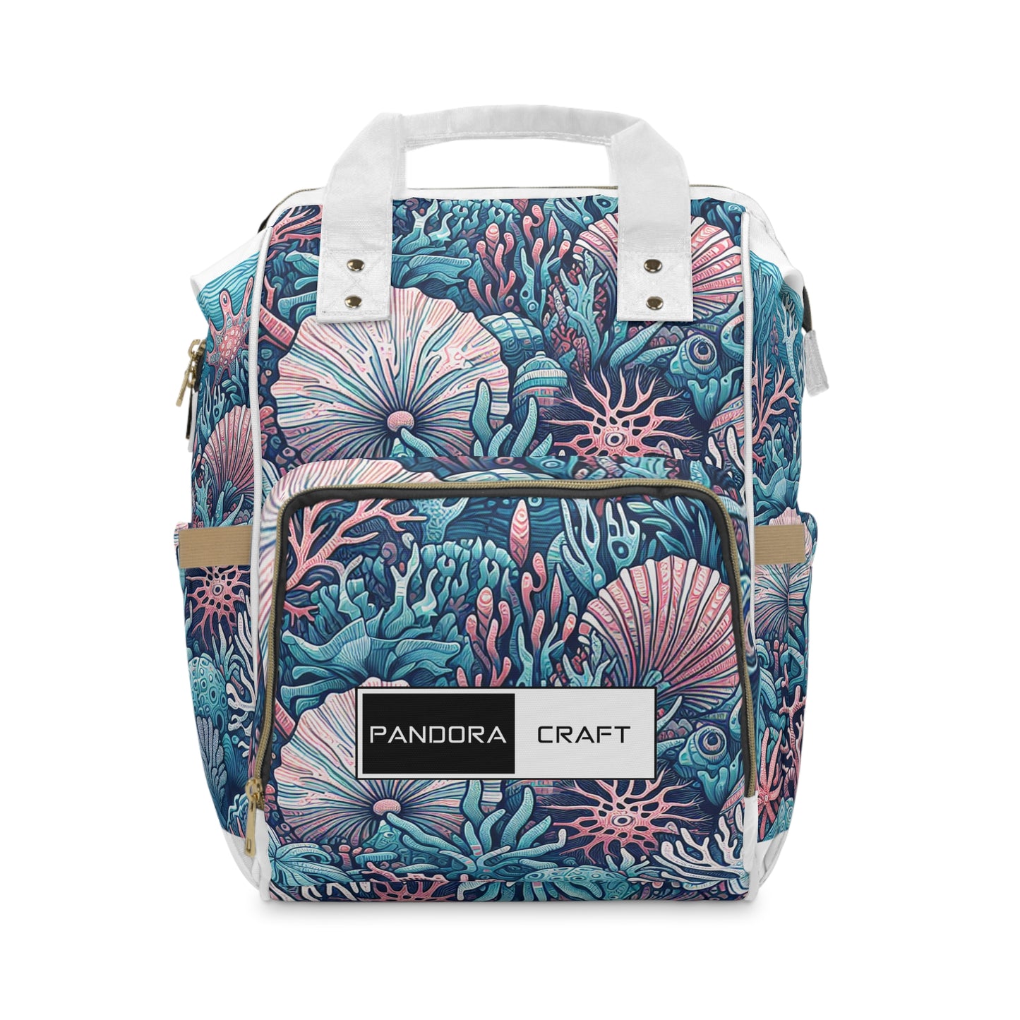 "Reef Chic Backpack" - Laptop Backpack Rucksack Bag for Men Women, Water Resistant