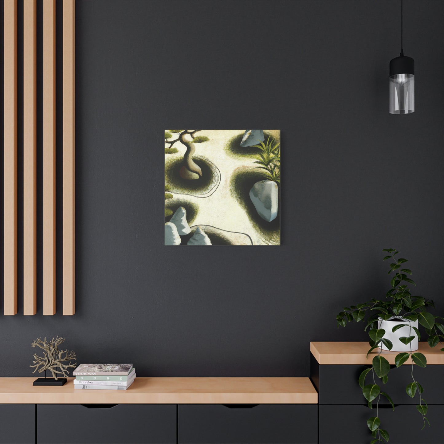 Zen Garden Prism - Canvas