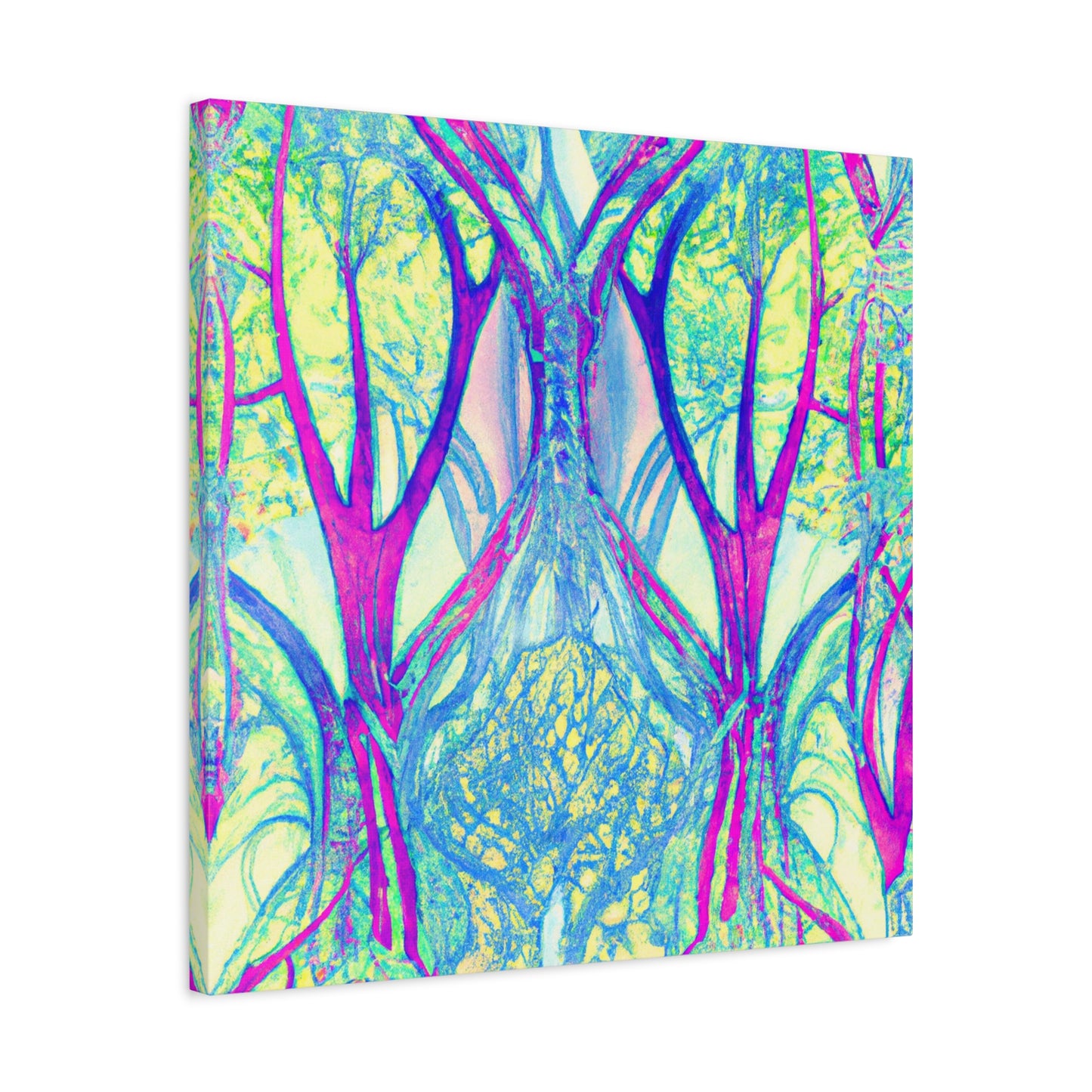 Mystic Frost Forest - Canvas