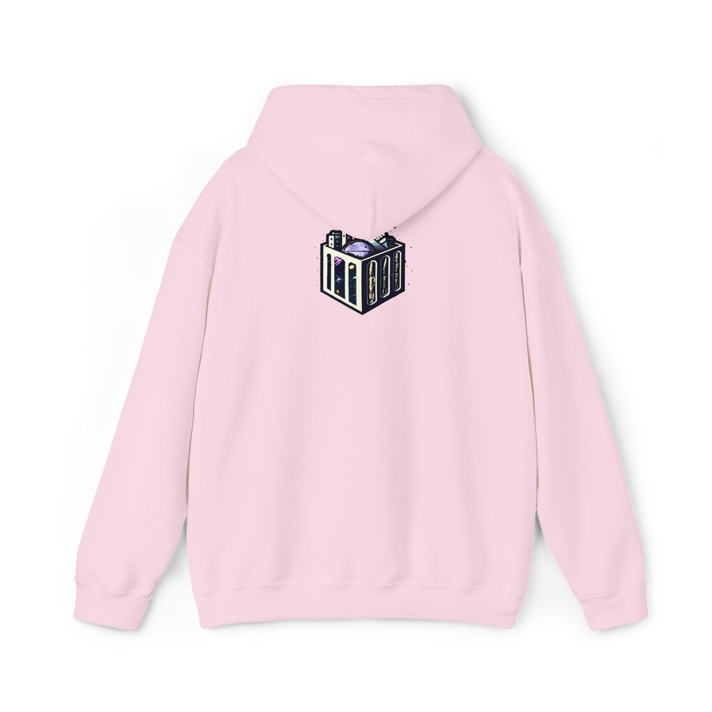 "Graffiti-Cozy Hoodie" - Pullover Hooded Sweatshirts Long Sleeve