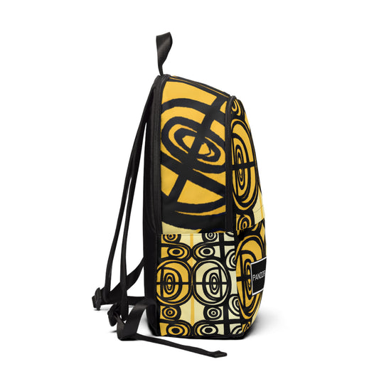 "Gilded Deco Pack" - Laptop Backpack Rucksack Bag for Men Women, Water Resistant