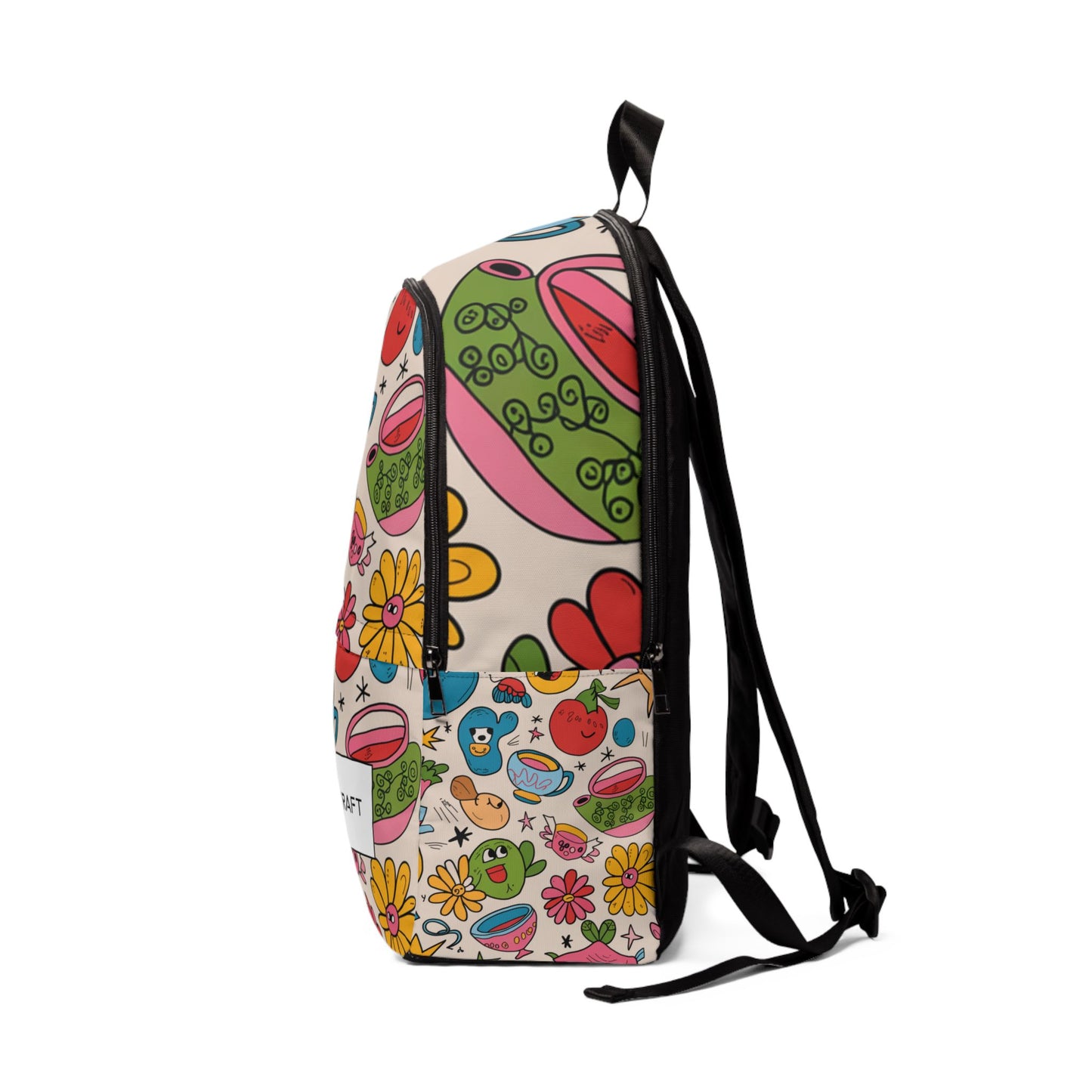 Doodle Delight - Laptop Backpack Rucksack Bag for Men Women, Water Resistant